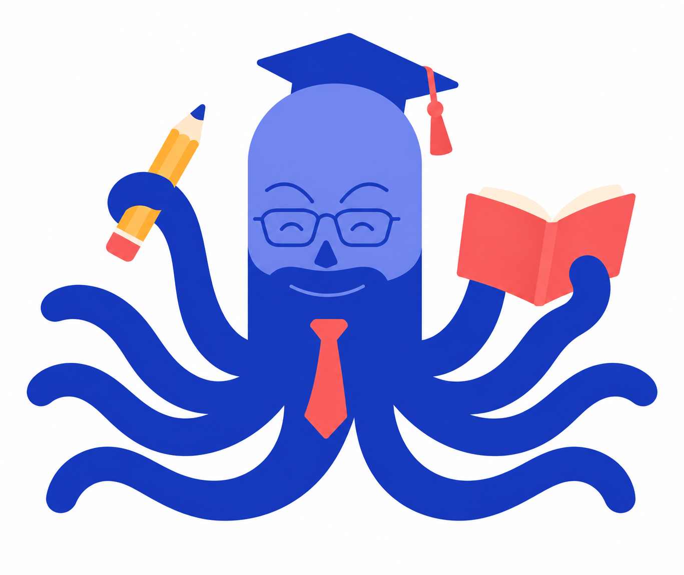 OctoPlus with books for education